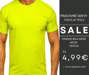 pánske NEON tričká